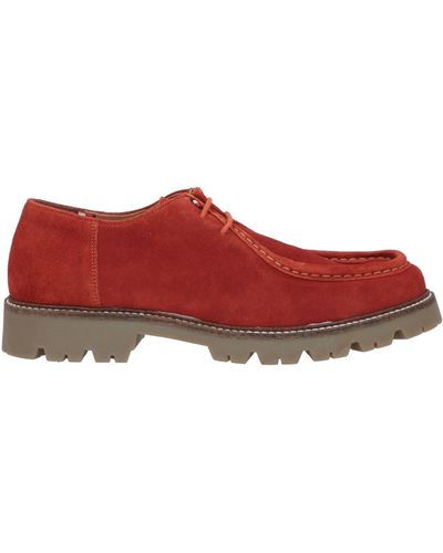 Tommy Hilfiger Lace-up Shoes - Red