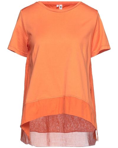 European Culture T-Shirt Cotton - Orange