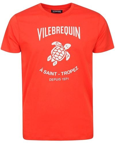 Vilebrequin T-shirts - Rot