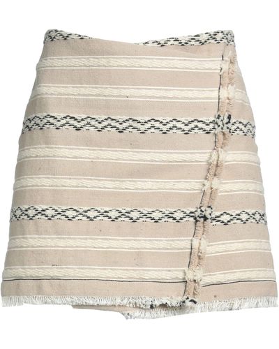 Saint Laurent Mini Skirt - Natural