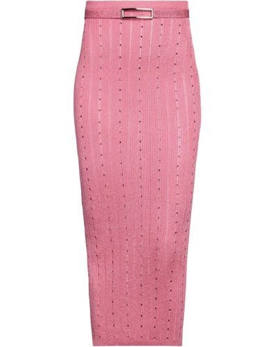Alessandra Rich Maxi Skirt - Pink