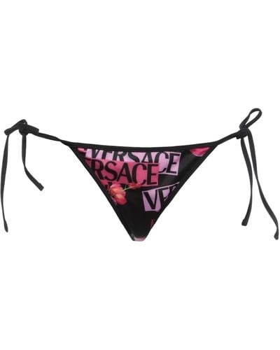 Versace Bas de bikini et slip de bain - Violet
