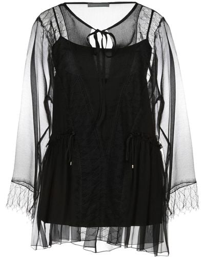 Alberta Ferretti Top - Nero