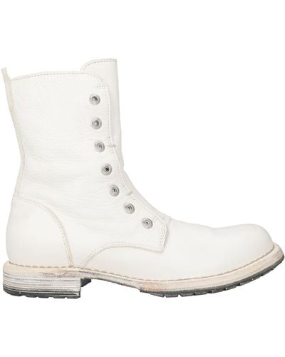 Moma Ankle Boots Soft Leather - White
