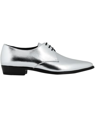 Celine Lace-up Shoes - Metallic