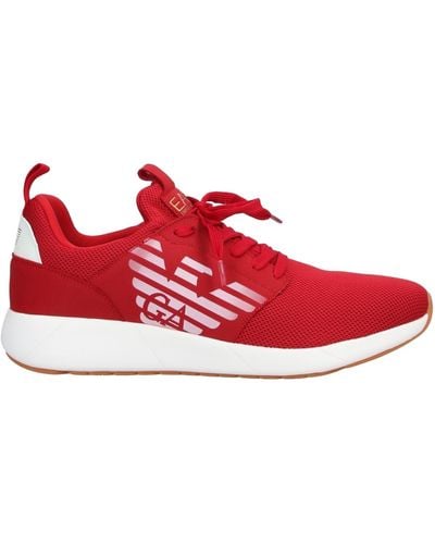 EA7 Trainers - Red