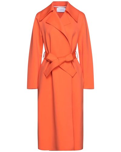 Harris Wharf London Overcoat - Orange