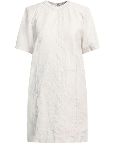 Zadig & Voltaire Light Mini Dress Lambskin - White