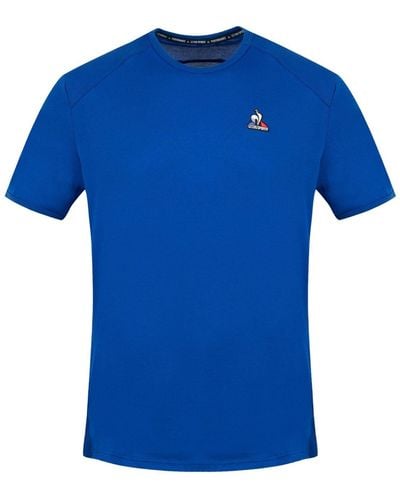 Le Coq Sportif T-shirts - Blau