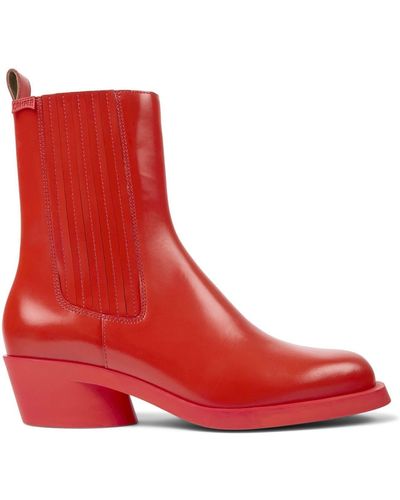 Camper Bottines - Rouge