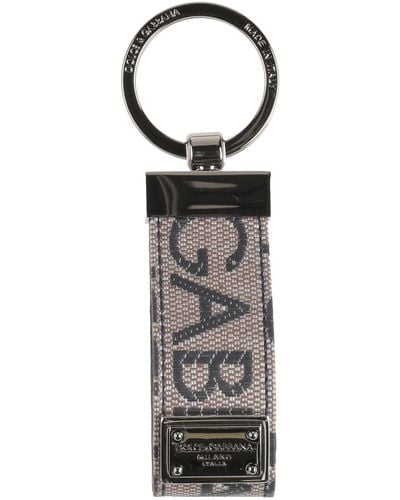 Dolce & Gabbana Key Ring - White
