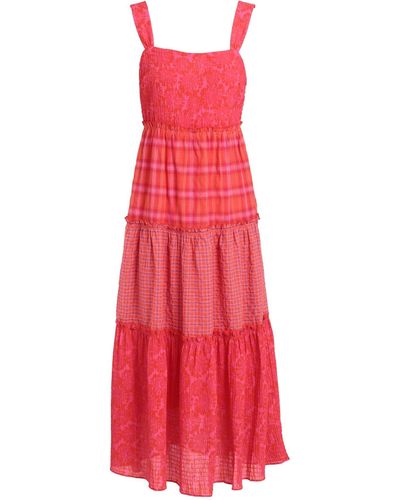 Desigual Maxi Dress - Red