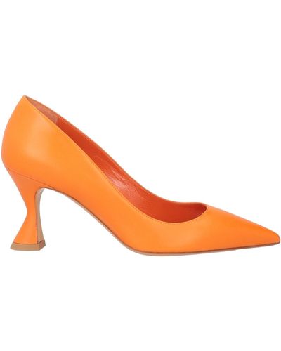 Deimille Court Shoes - Orange