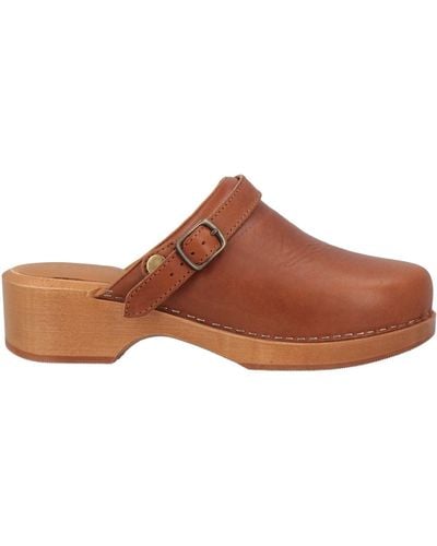 RE/DONE Mules & Clogs - Brown