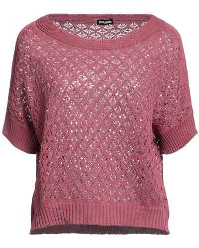 Blauer Sweater - Pink