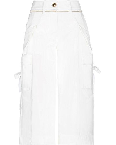 Sacai Cropped Trousers - White