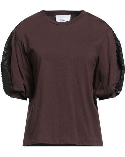 Nude T-shirt - Brown