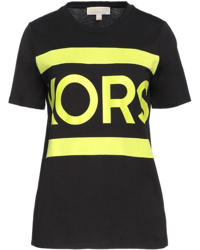 Michael kors t shirt womens yellow online