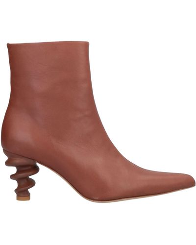 Kalda Ankle Boots - Brown
