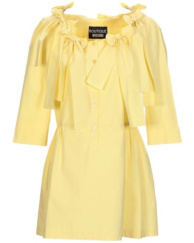 Boutique Moschino Mini-Kleid - Gelb
