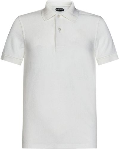Tom Ford Poloshirt - Weiß
