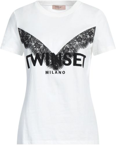 Twin Set Camiseta - Blanco