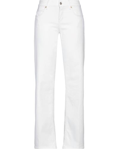 Cambio Pantaloni Jeans - Bianco
