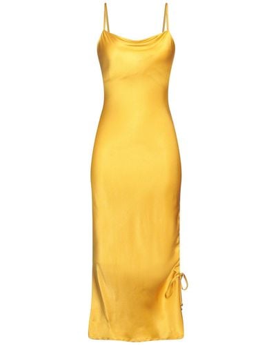 Pinko Maxi Dress - Yellow