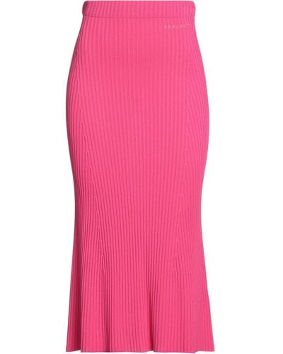 ERMANNO FIRENZE Midi Skirt - Pink