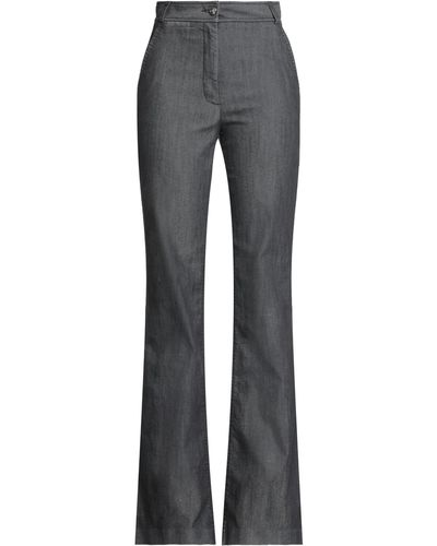 Diane von Furstenberg Pantalon en jean - Gris