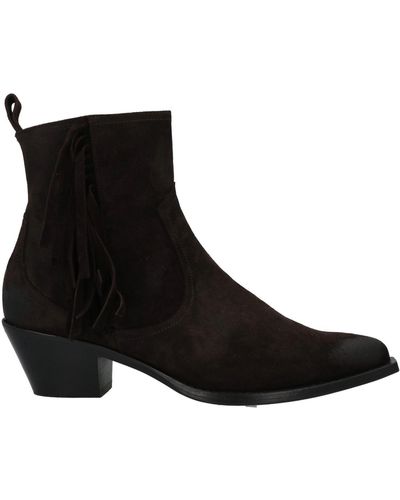 Paola D'arcano Ankle Boots - Black