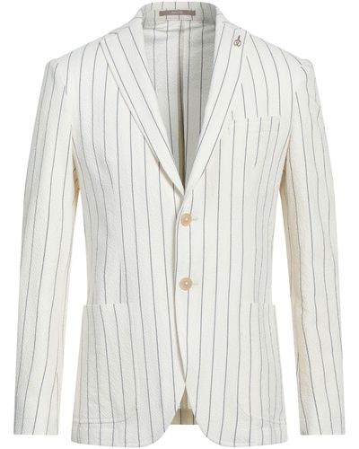 Paoloni Suit Jacket - White
