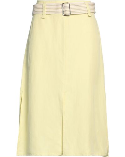 Ferragamo Midi Skirt - Yellow