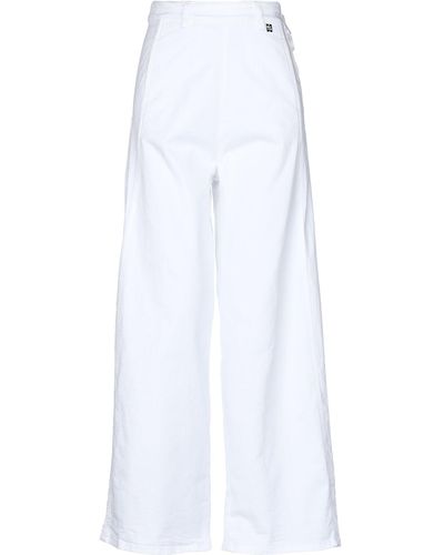 My Twin Denim Pants - White