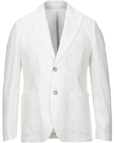 Paolo Pecora Suit Jacket - White