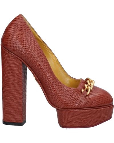 Charlotte Olympia Court Shoes - Brown