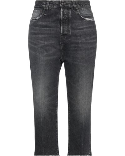 R13 Pantalon en jean - Gris