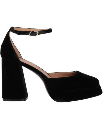 Roberto Festa Court Shoes Textile Fibres - Black