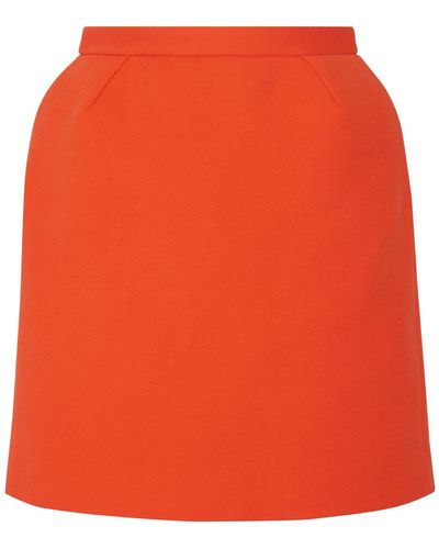 Delpozo Mini Skirt - Orange