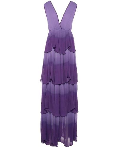 Just Cavalli Maxi Dress - Purple