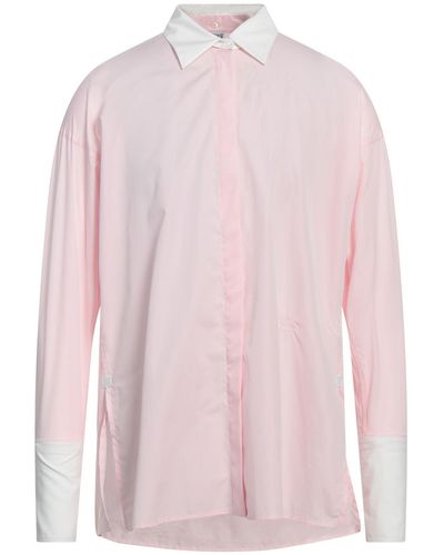 Loewe Camicia ampia rosa in cotone