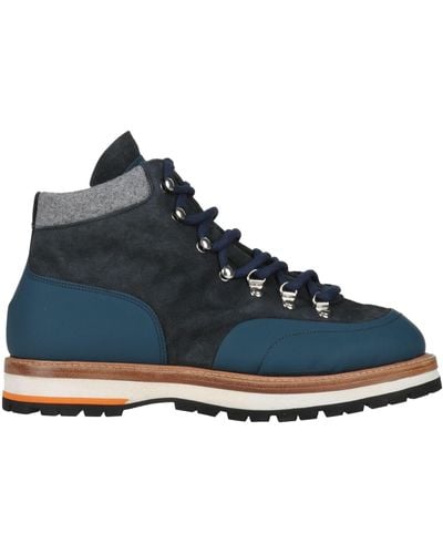 Andrea Ventura Firenze Ankle Boots - Blue