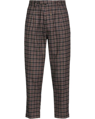 Pantalone uomo impermeabile tartan rosa/verde BILLY 2 ⋆ MONVIC