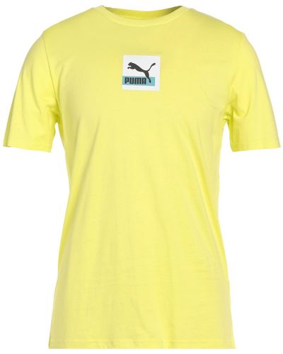 PUMA T-shirt - Yellow