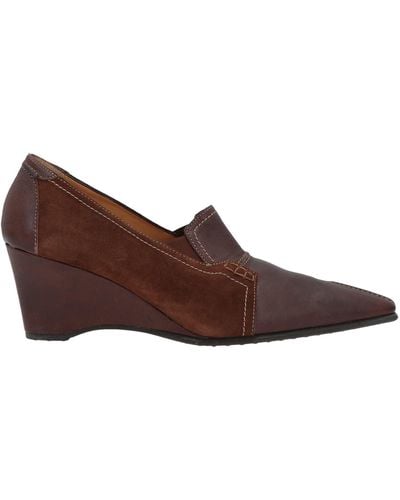 Donna Soft Loafers - Brown