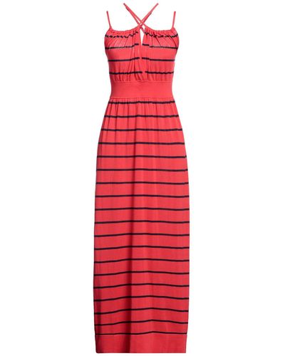 Sun 68 Maxi Dress - Red