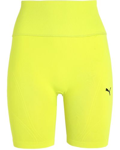 PUMA Shorts & Bermuda Shorts - Yellow