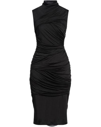 Loewe Midi Dress Silk - Black