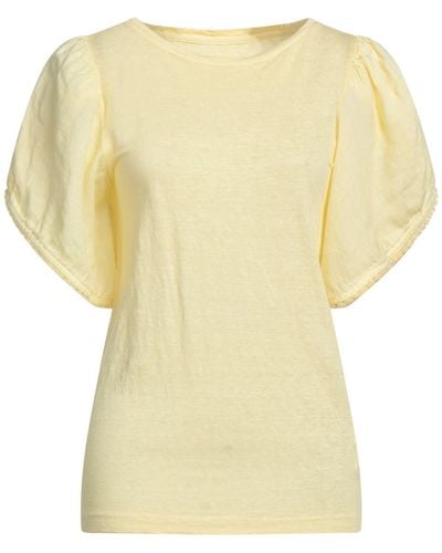 120% Lino T-shirt - Yellow