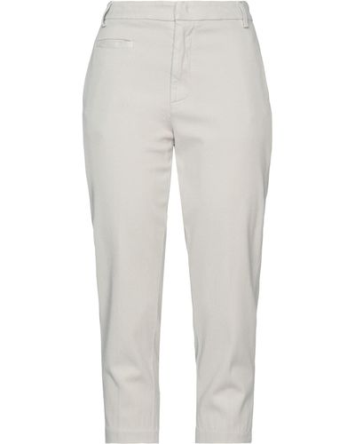 Dondup Cropped Trousers - Grey
